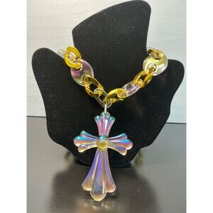 Hip Hop Necklace & Cross Pendant New Men Women Teen Jewelry
